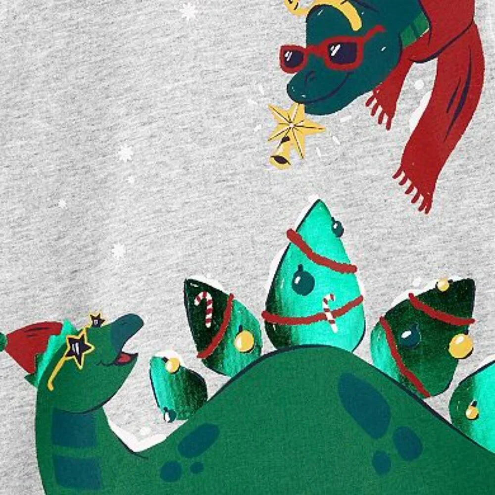 Toddler Boy Carter's Christmas Dinosaur Graphic Tee/NWT/24M